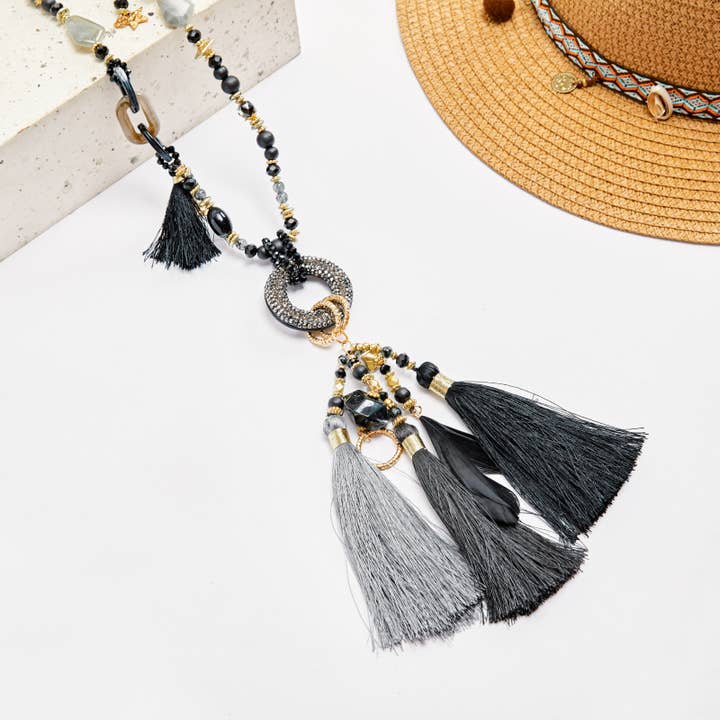 Lovelika - Wholesale Y-Neck/Lariat Necklace - Long resin necklace - Claire3