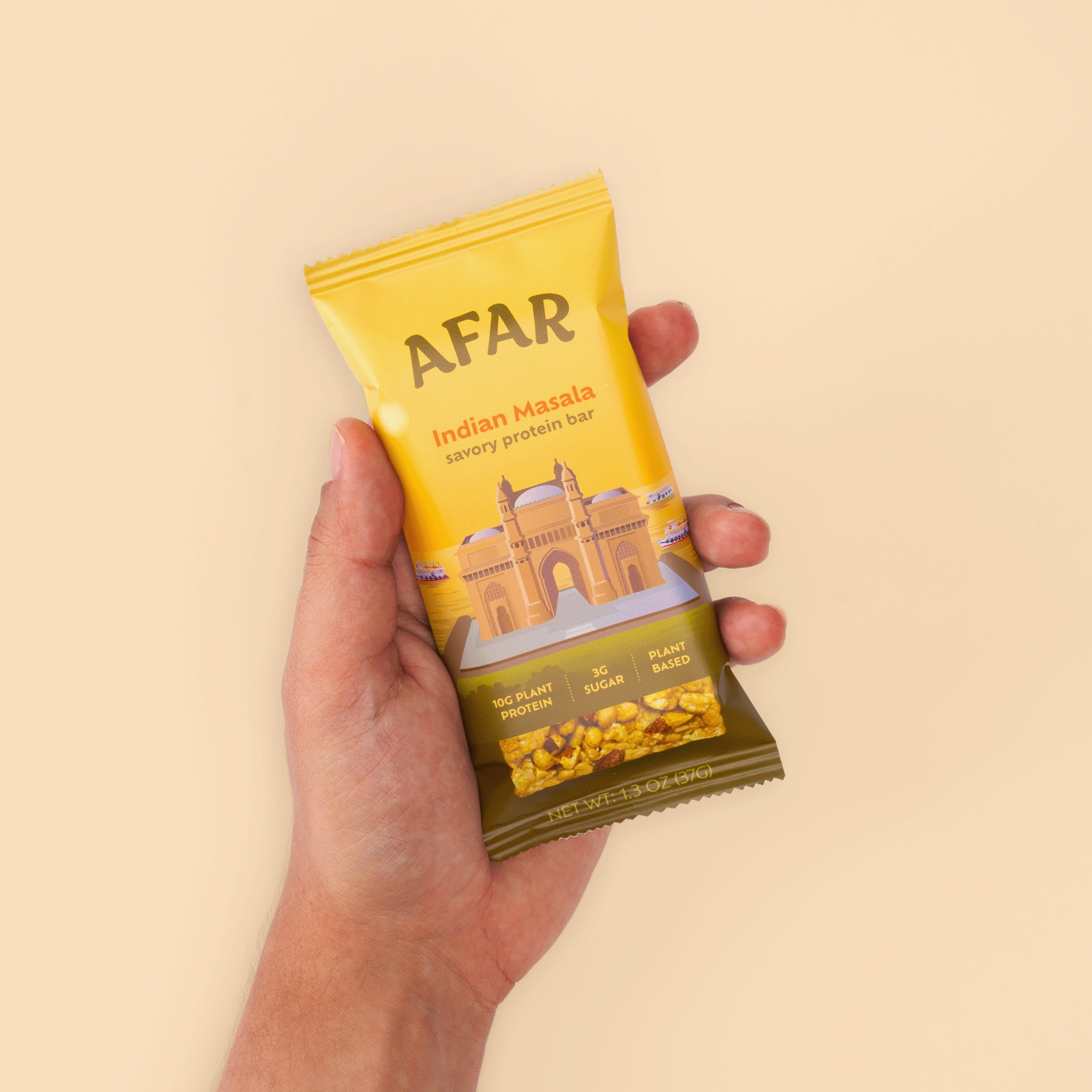 Afar Foods - Wholesale Snack Bar - Savory Protein Bar - Indian Masala Flavor6