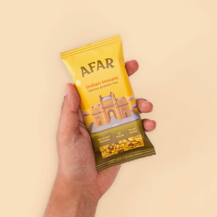 Afar Foods - Wholesale Snack Bar - Savory Protein Bar - Indian Masala Flavor6
