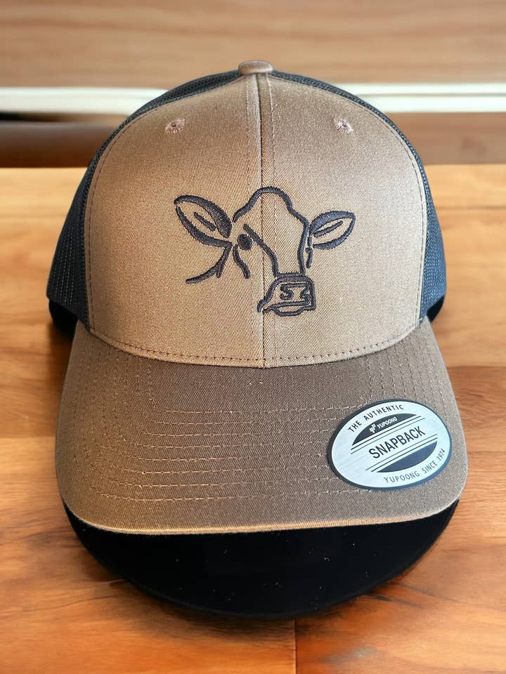 Embroidered Cow Hat for wholesale by Bella Cotton