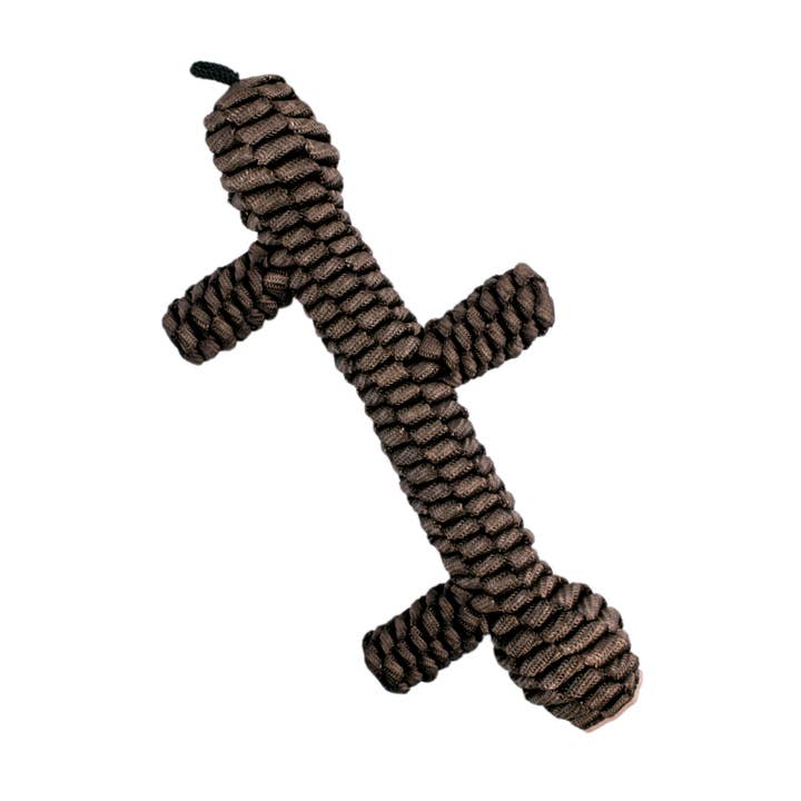 Tall Tails Brown Braided Stick Toy - 9" for wholesale by Tall Tails