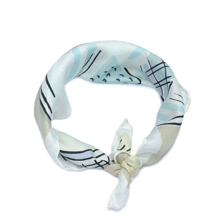 A Lot on My Plate Neckerchief for wholesale by David Watson