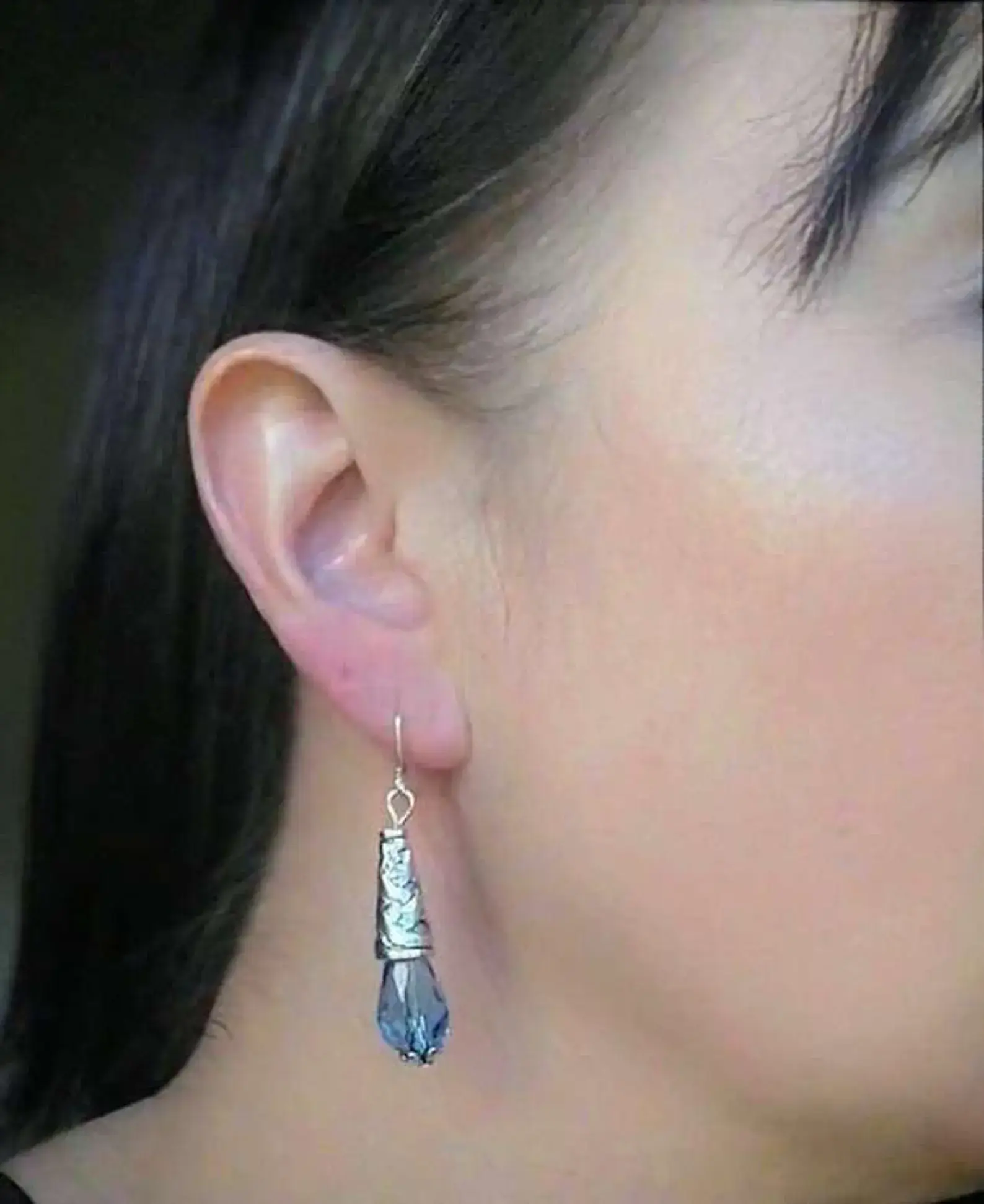 Bad Apple Designs - Wholesale Dangle Earrings - Crystal Teardrop Dangle Earrings For Women13