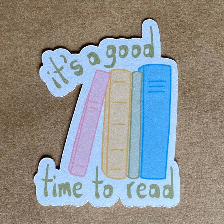 it's a good time to read sticker for wholesale by AnneArchy