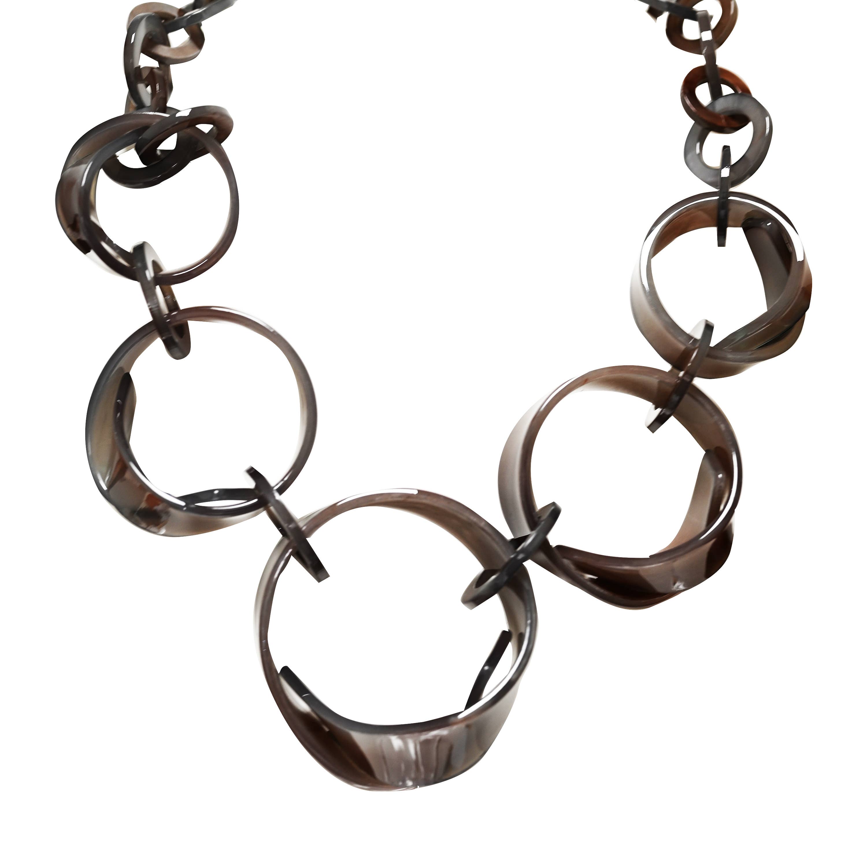 AMORINO SRL – wholesale Link & chain necklace – NECKLACE WITH RESIN CIRCLES - FT24152A2973