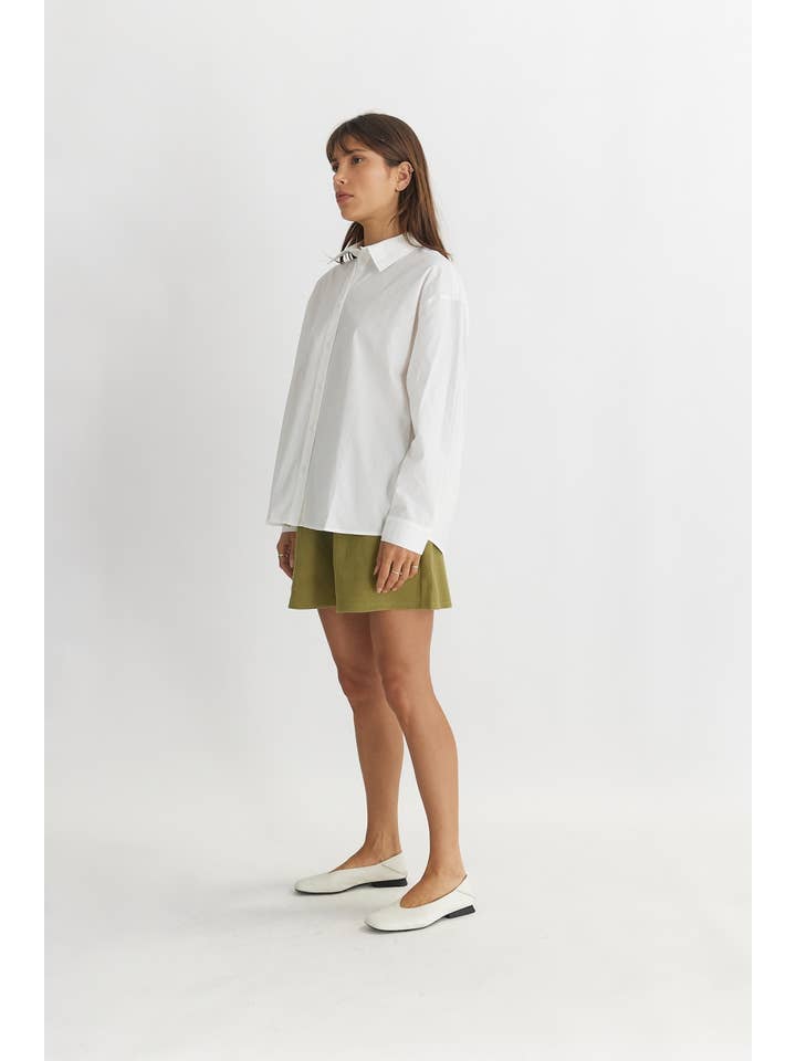 MOD REF - Wholesale Button Down Shirt - Women's - The Ema Top | Collared Button-Down Top33