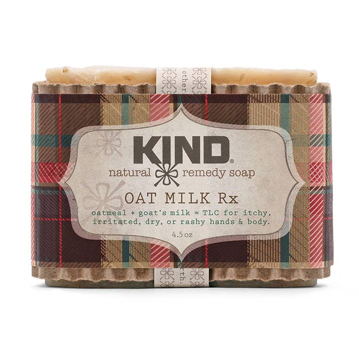 Oat Milk Rx Bar Soap for wholesale by KIND apothecary