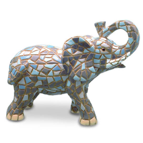 Figure Mosaïque Éléphant Réaliste pour la vente par JUMI