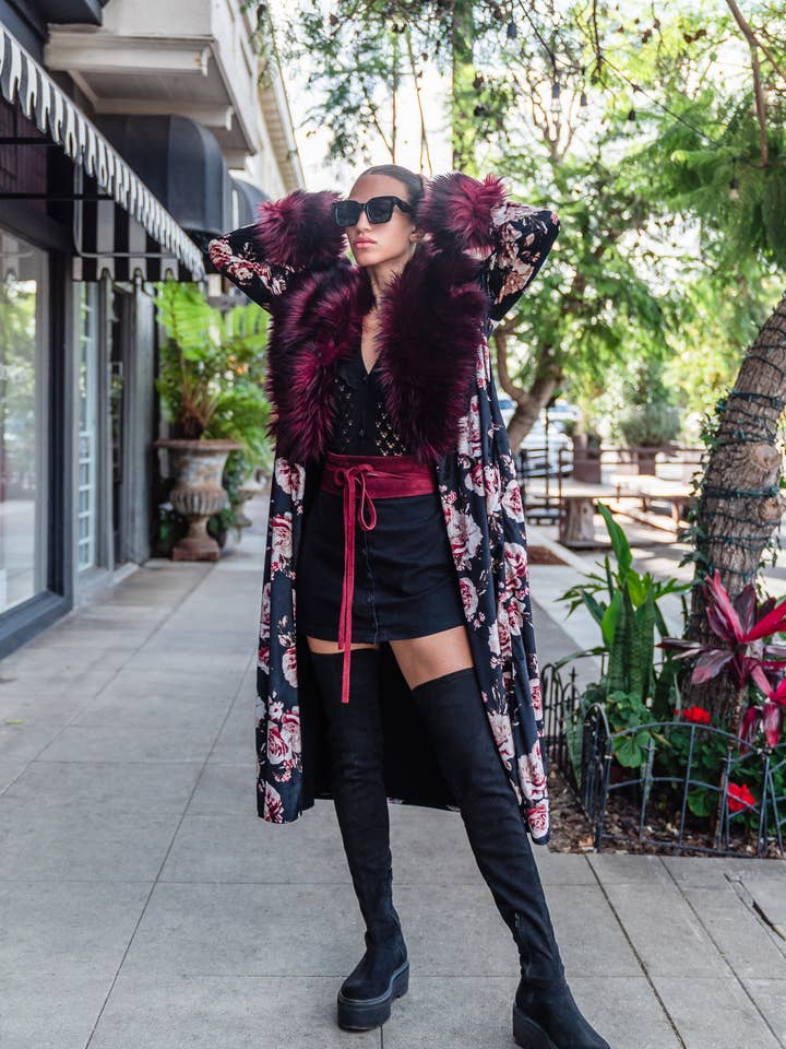 Jennafer Grace - Wholesale Fur/Faux Fur Coat - Women's - Penny Roses Nouveau Faux Fur Jacket15