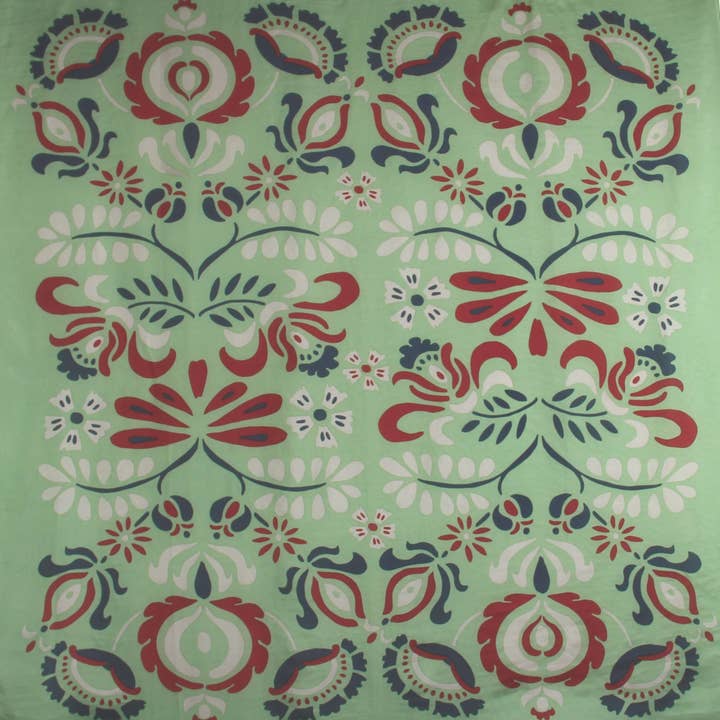 Les Belles Vagabondes - Wholesale Head Scarf - Women's - Square Silk Helena Khaki2