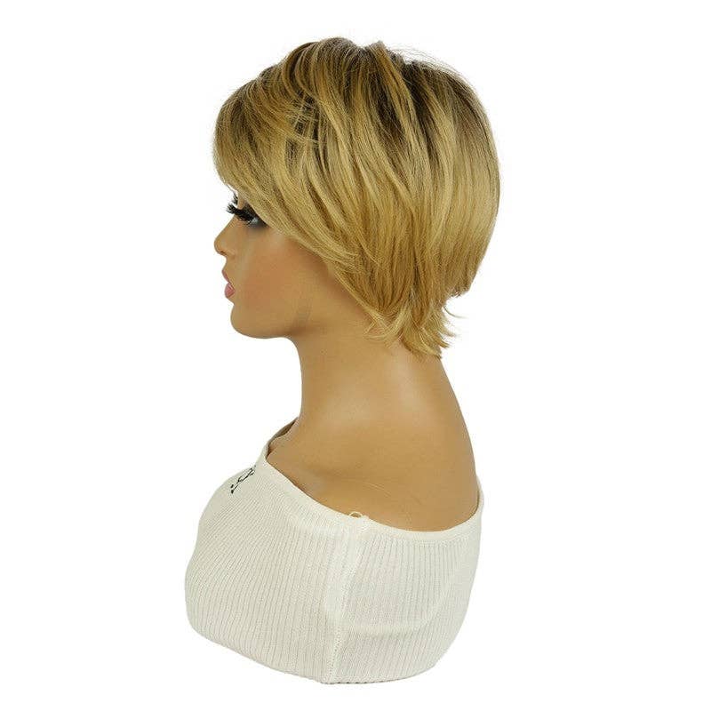 FurDecoration - Wholesale Wig/Hair Piece - Chic Natural Short Hair Set1