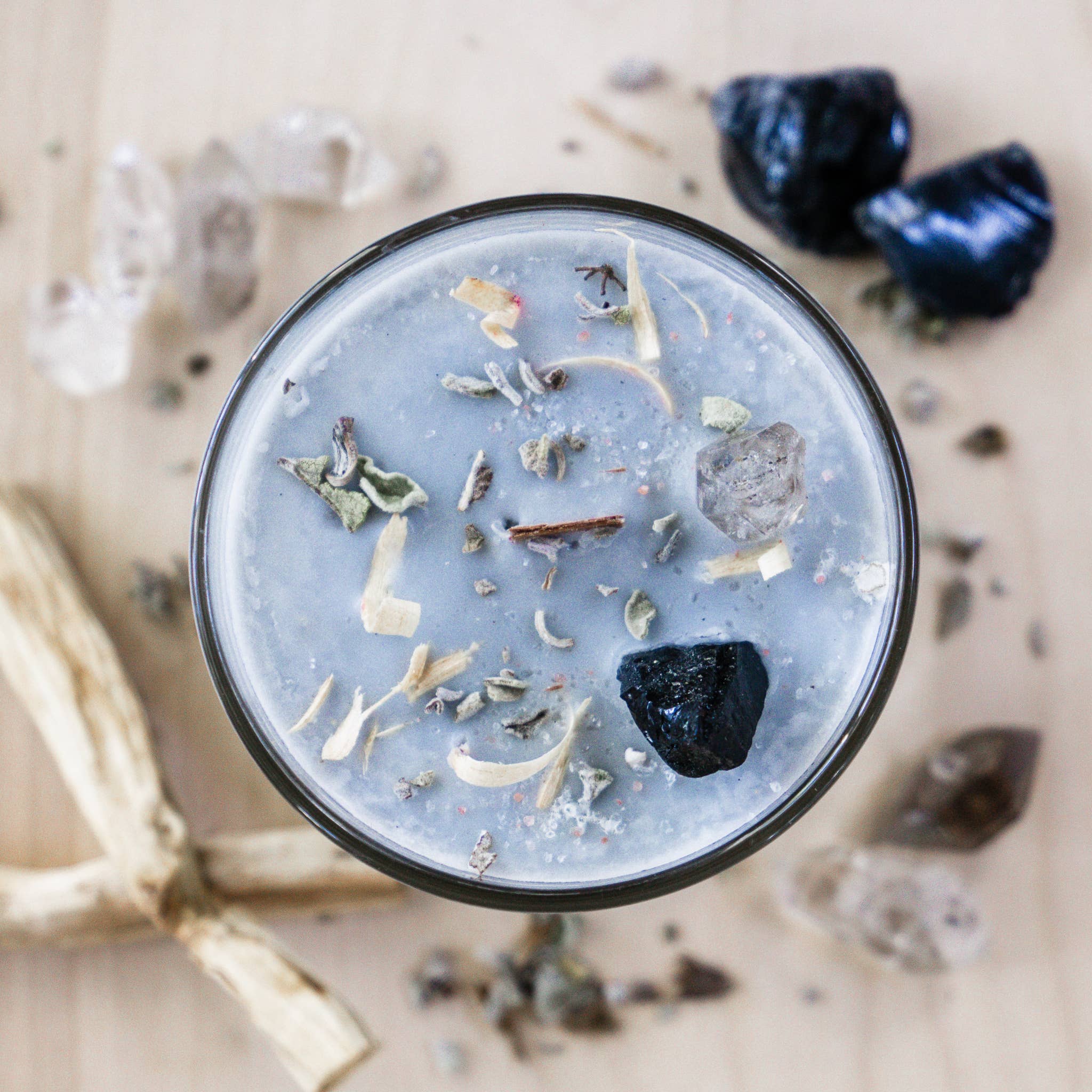 Ojo Luna Apothecary – wholesale Jar/filled candle – Protection Intention Candle0