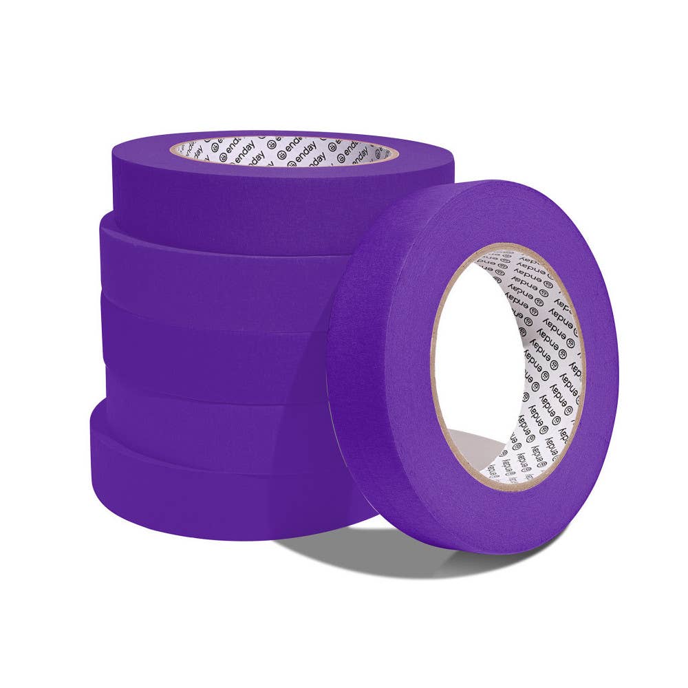 enday - Wholesale Tape - Colored Masking Tape, 1" x 60 Yards8