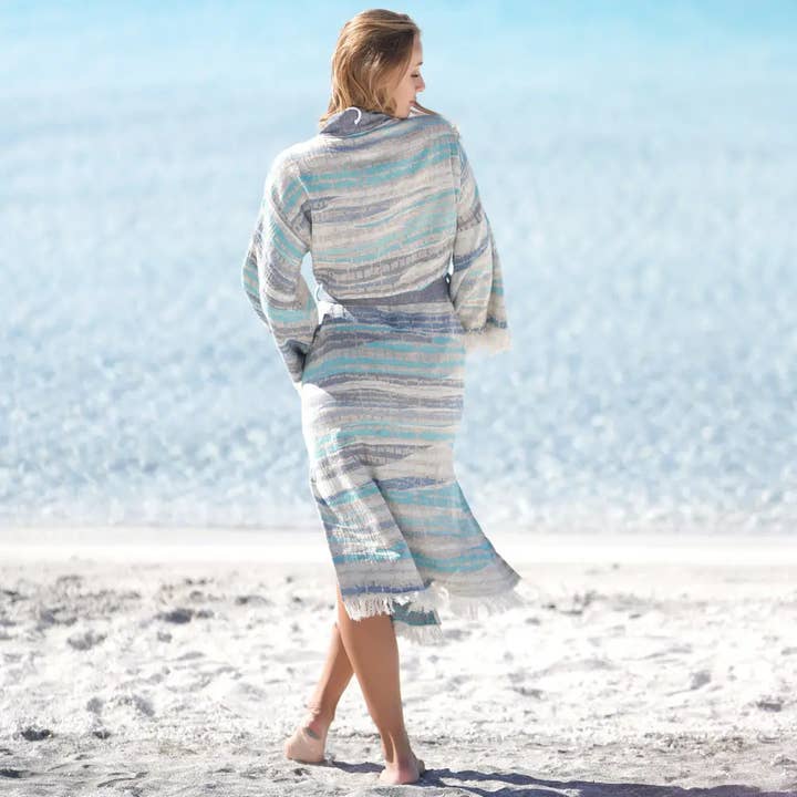 Bagno Milano - Vente Peignoir – femme - Collection de peignoirs et ponchos en peshtemal bio Bagno Milano55