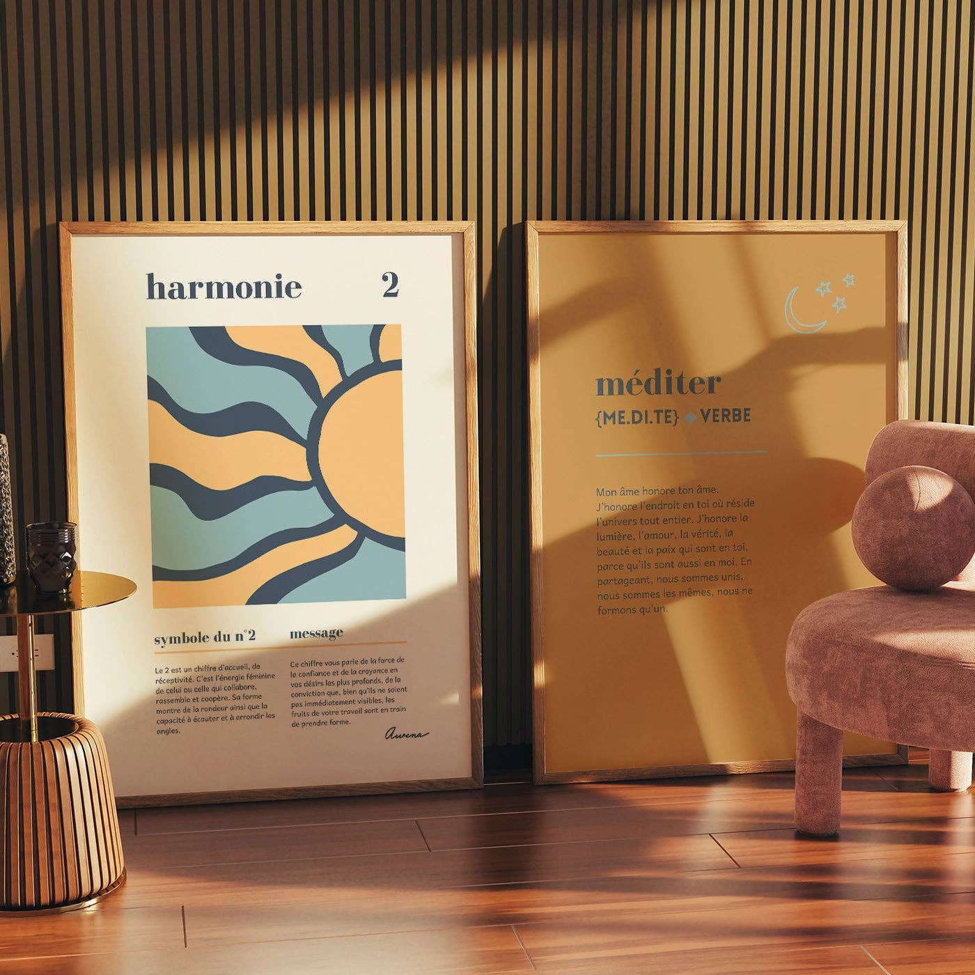 Awena Studio - Vente Affiche d'art - Signification du chiffre 24