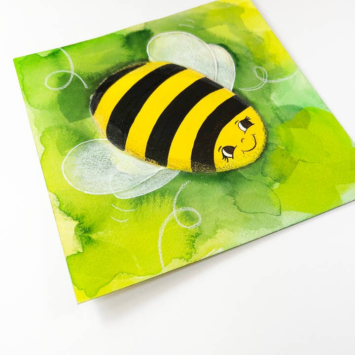 Poppydesign - Wholesale Painting/Drawing - Bee - Original Painting on paper1
