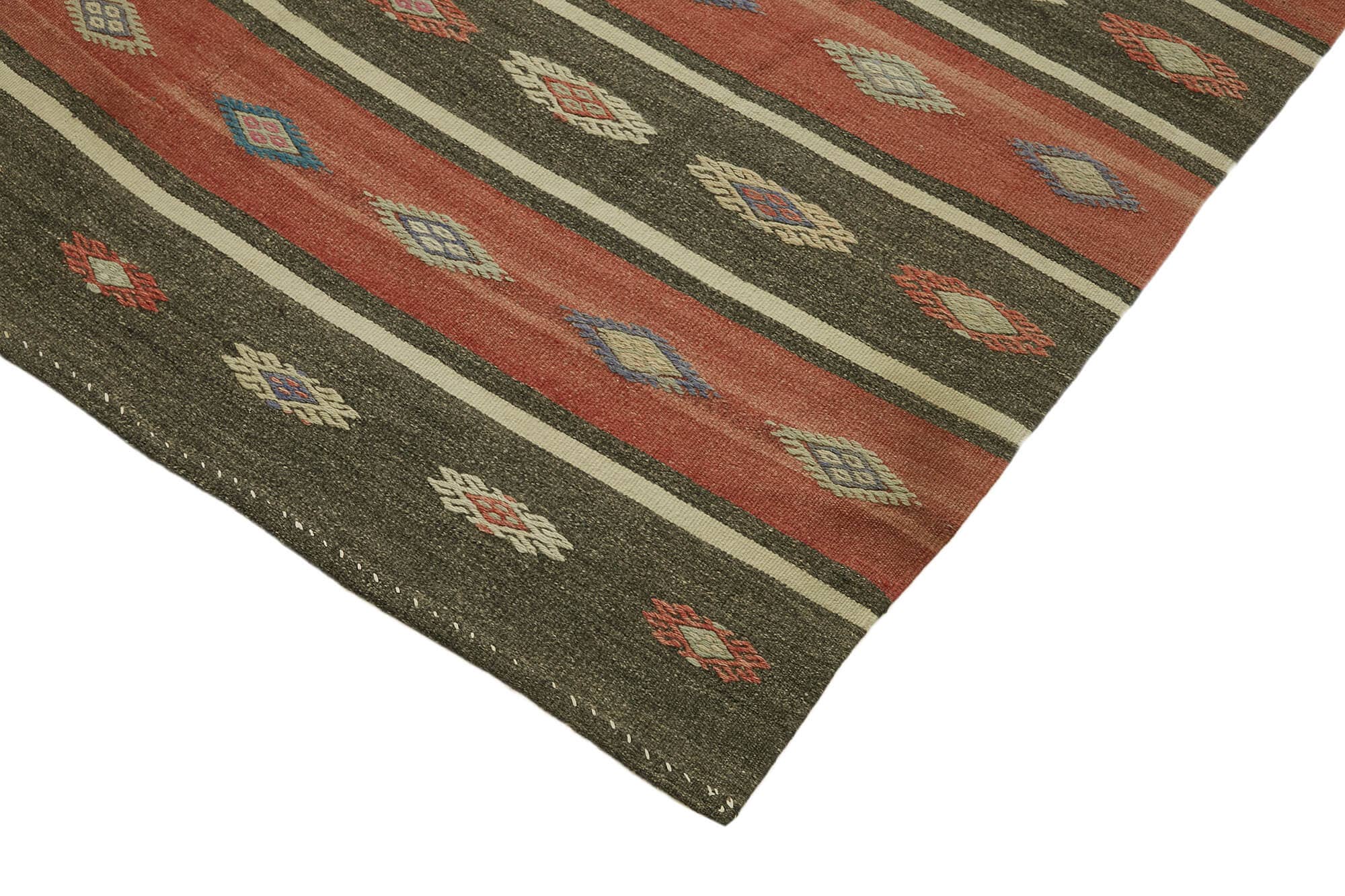 RUG N CARPET - Wholesale Area Rug - 5x9 Multicolor Oriental Kilim Rug - 459513