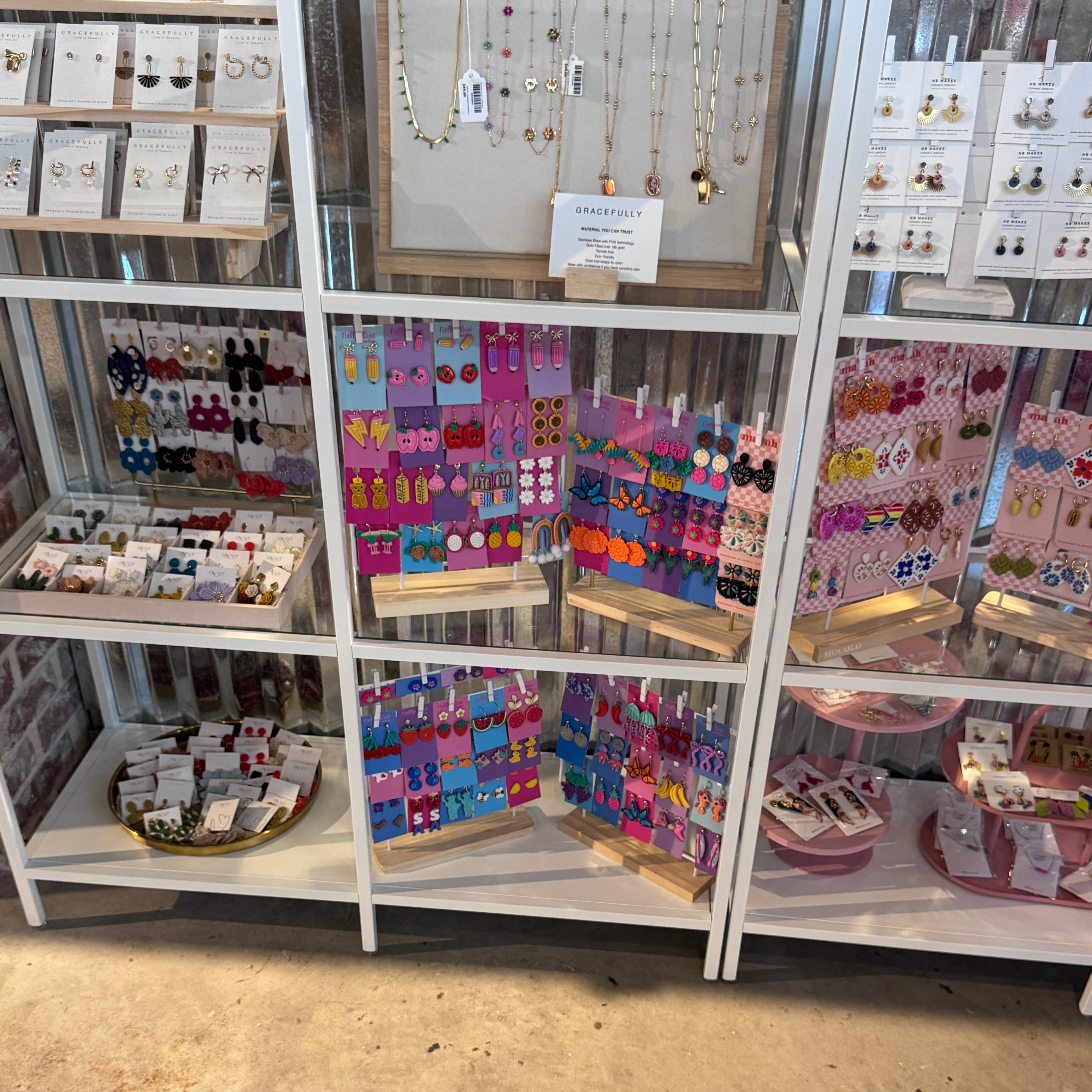 Nelly Rose Jewelry - Wholesale Dangle Earrings - Sourdough Bread Earrings | Handmade | Polymer Clay7