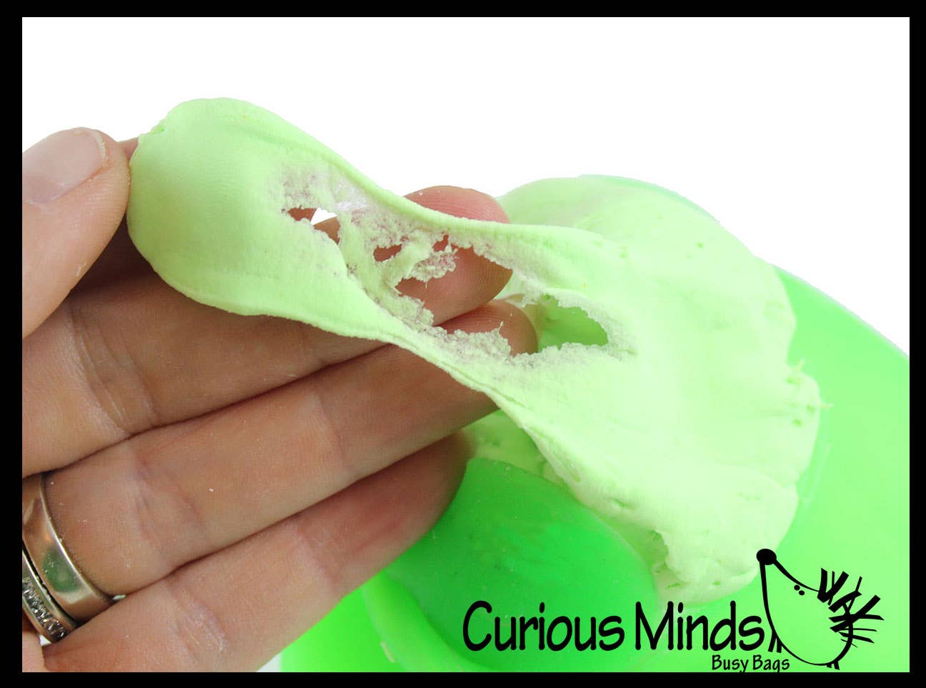 Curious Minds Toys - Wholesale Stress Relief Ball/Dough - 1 Jumbo 4" Doh Stress Stretch Ball - Moldable Pinch Poke Se5