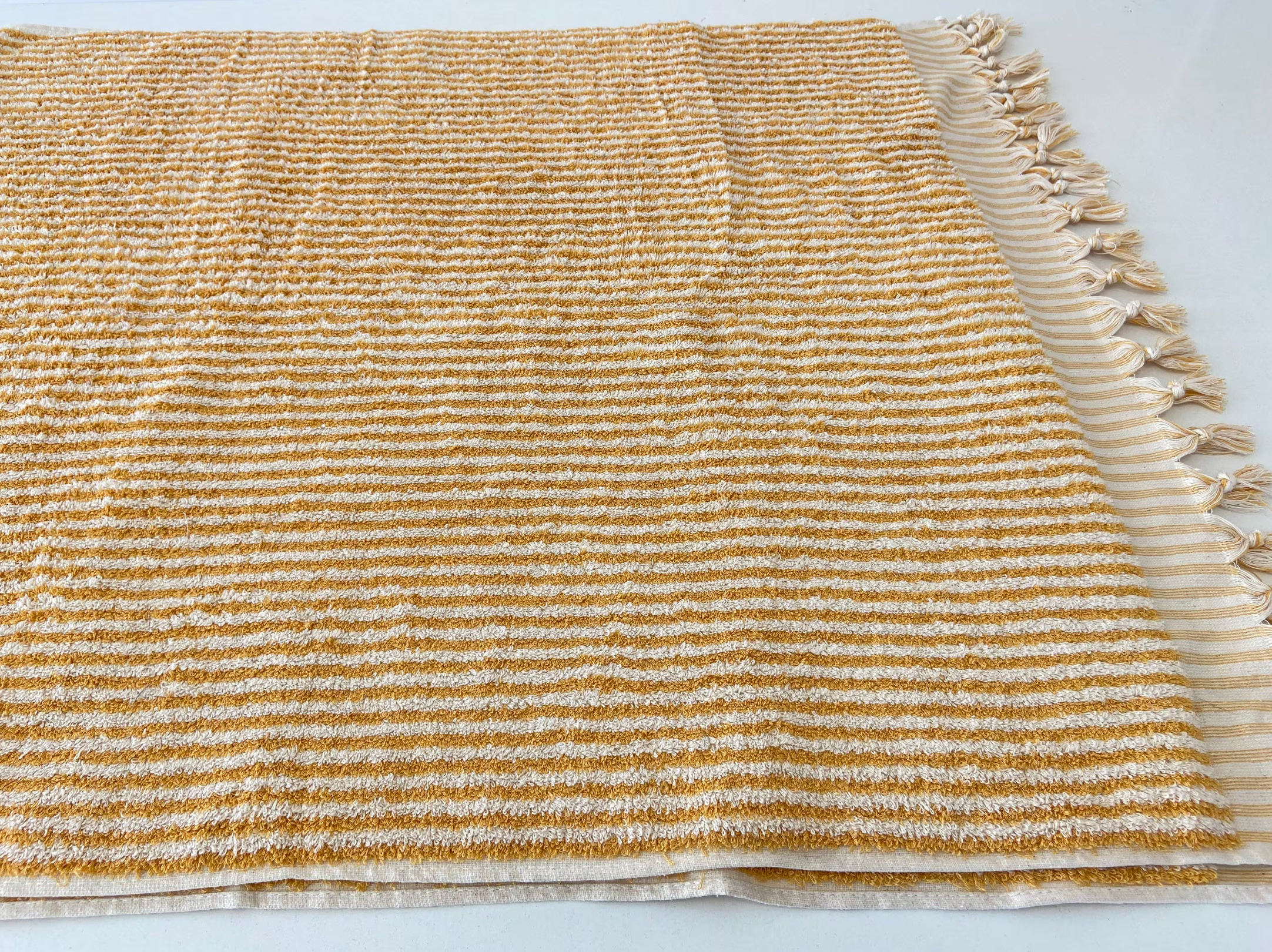 YURTLUS - Venta al por mayor Toallas de baño - Toalla de baño 36 x 70, toalla de playa, toalla suave y gruesa, toalla de baño 36 x 70, toalla de playa, toalla suave y gruesa, orgánica, rayas de baño, amarillas6