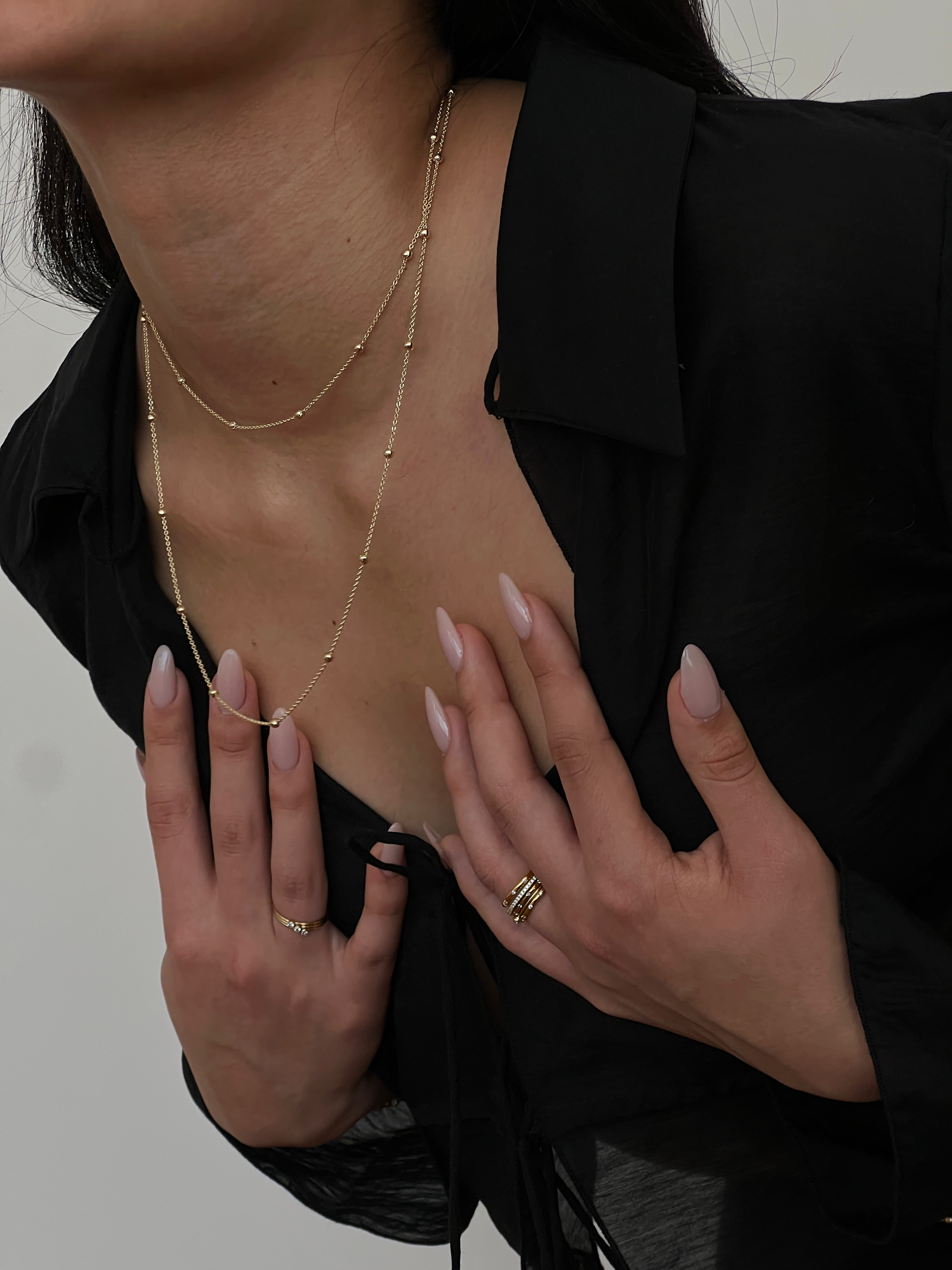 May Martin - Wholesale Link & Chain Necklace - Cora Necklace2