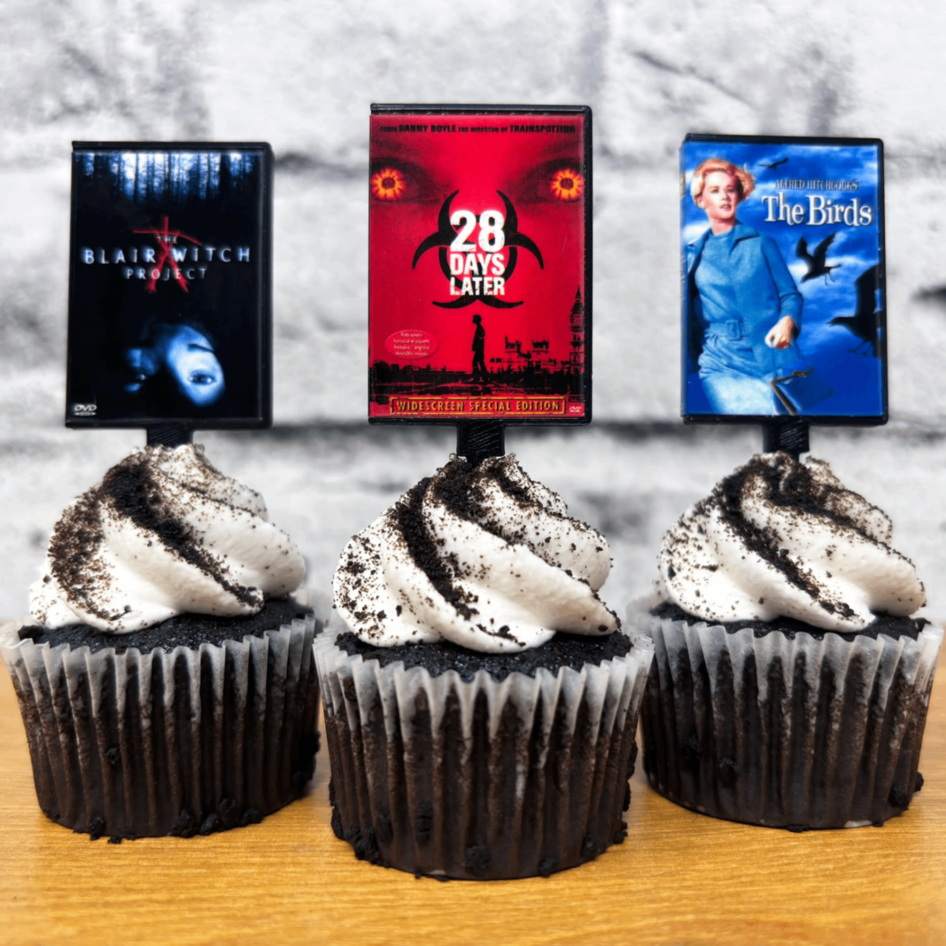 BitsyLabs - Wholesale Cake/cupcake topper - Horror Movies #-C Toppers (Small)2