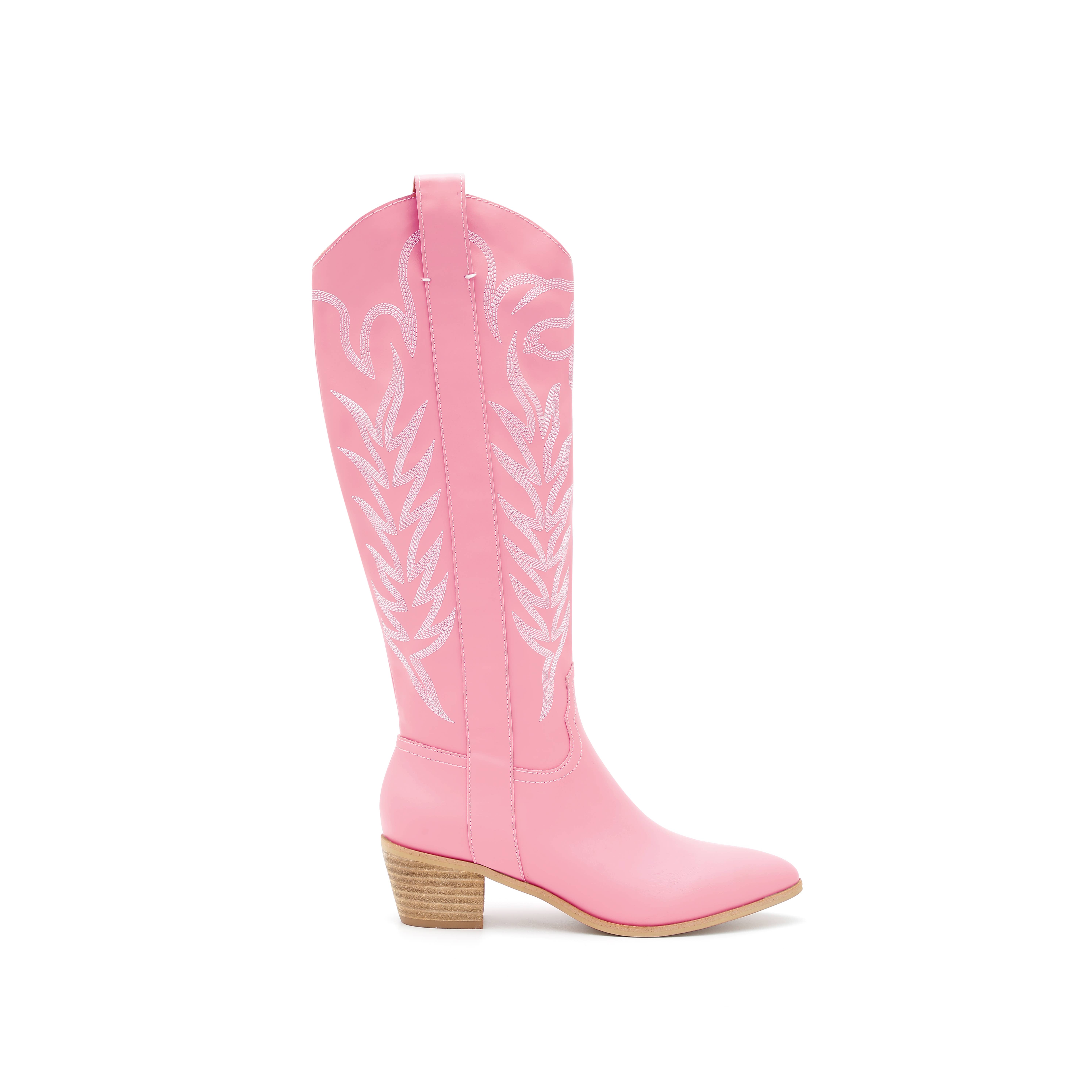 Pink Western Cowboy Boot Rug