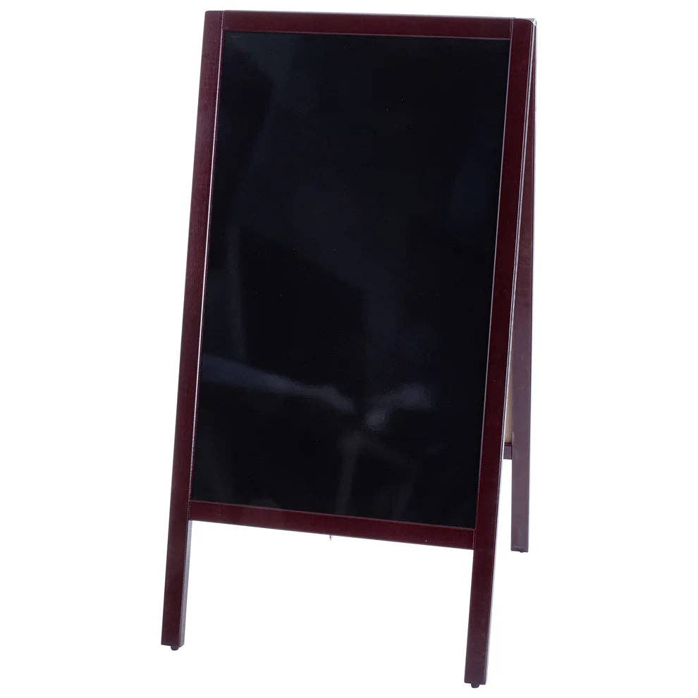 EcoQuality - Wholesale Chalkboard - MBAF-1 to MBAF-5 A-Frame Marker Boards, Natural, Mahogany, Oak0