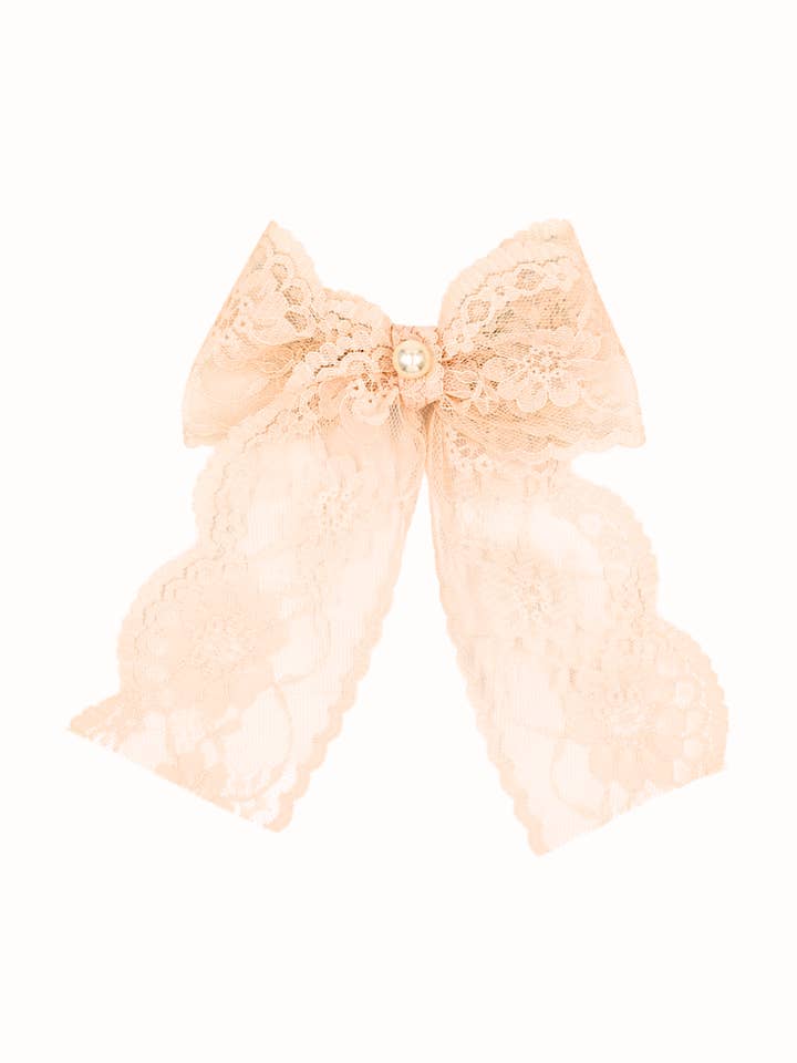 Glinda Lace Classic Bow for wholesale by Livy Lou Collection