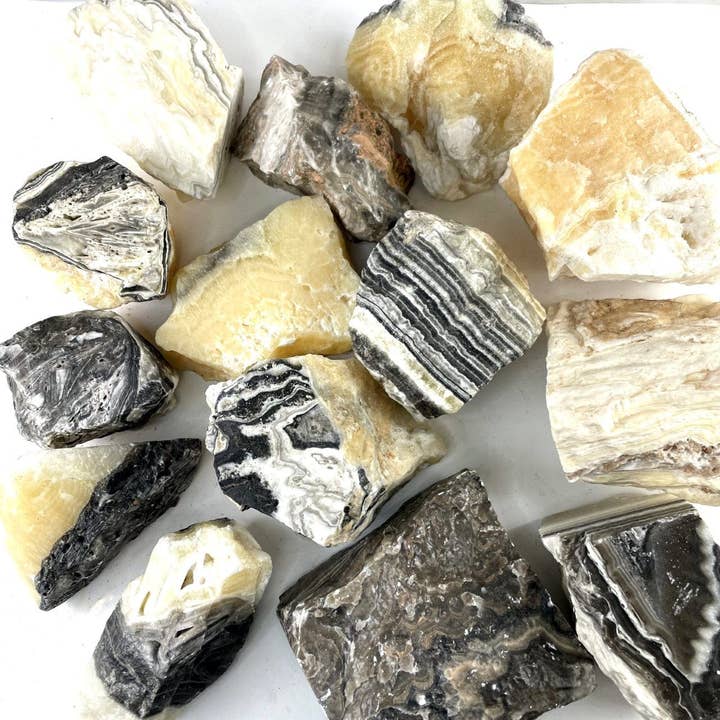 Rock Paradise - Wholesale Spiritual Stone/Crystal - Crystal Mexican Onyx Rough Stone Chunk - Choose Weight