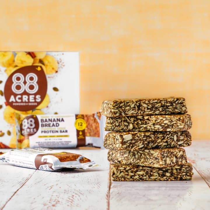 88 Acres - Wholesale Snack Bar - Banana Bread High Protein Bar