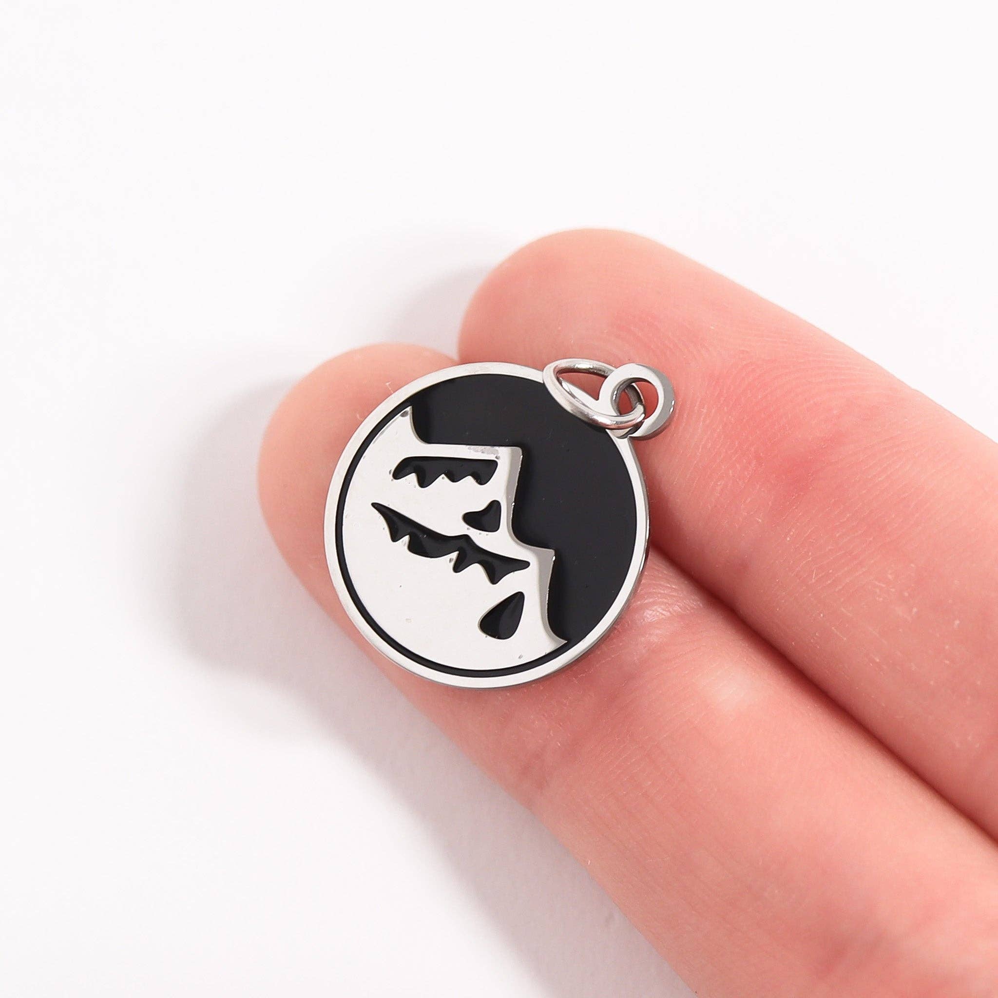 WJW - Wholesale Individual Charm/Pendant - 18K Gold PVD Stainless Steel Earth, Fire, Water, & Air Element Pendant3