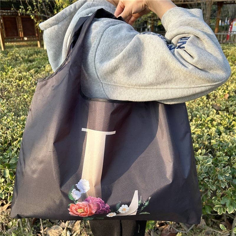 UZ Wholesale Store - Vendita all'ingrosso Borsa tote - Donna - Borsa pieghevole stampata con alfabeto3