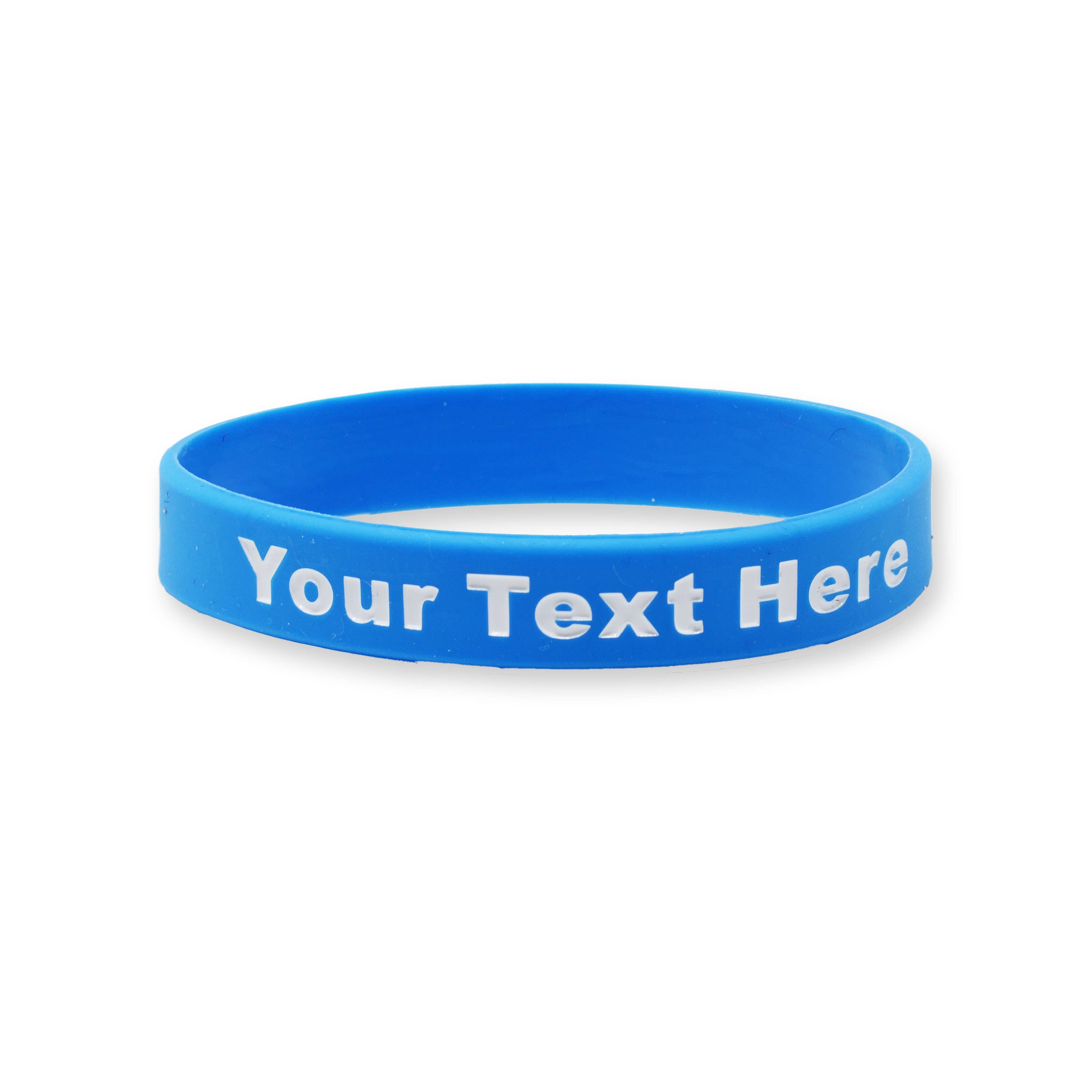 RapidWristbands - Vendita all'ingrosso Polsiere - Confezione da 200 - Solid - Braccialetti personalizzati in silicone iniettato con inchiostro6