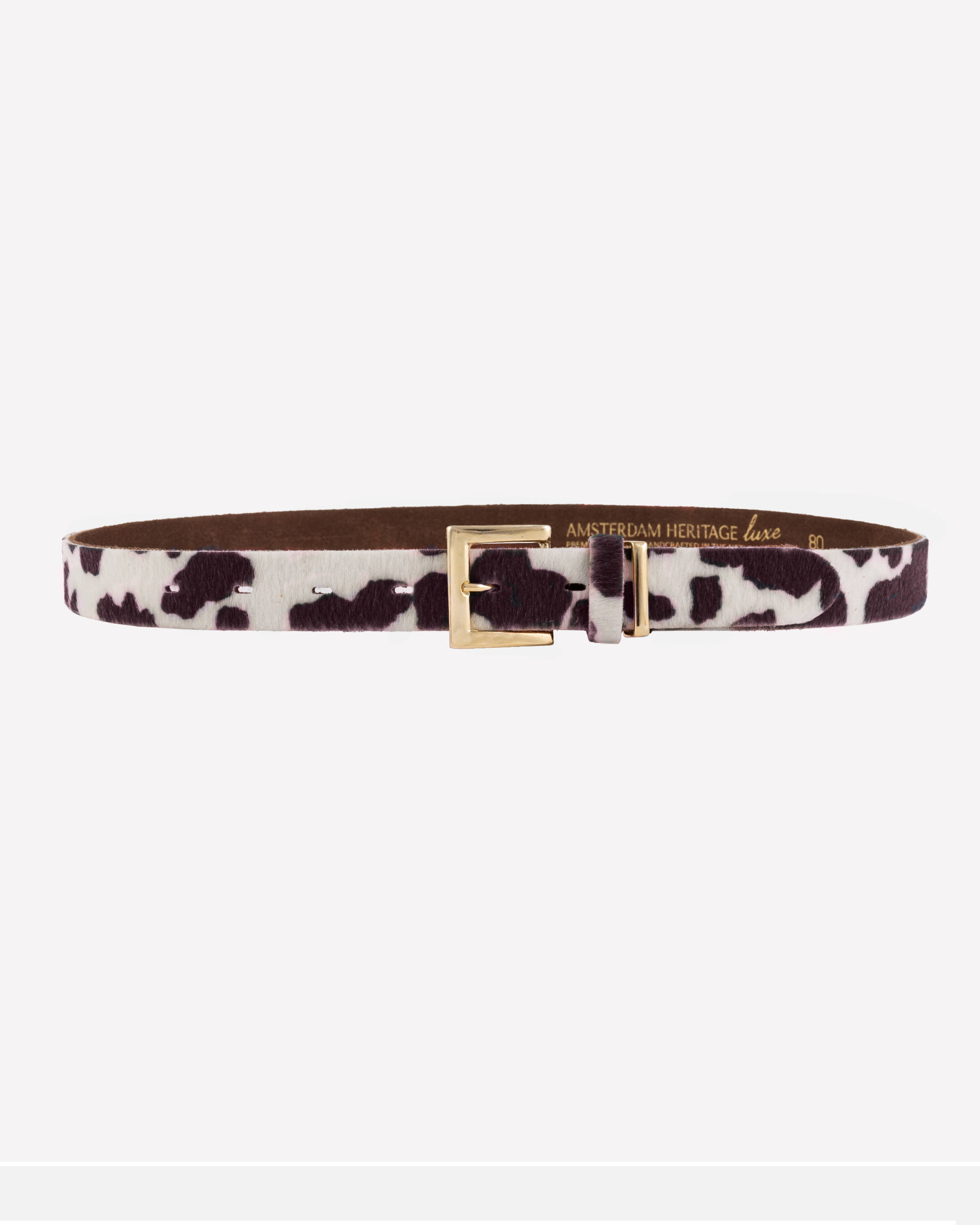 Amsterdam Heritage Belts, Bags, Apparel & Jackets EU - Wholesale Belt - Women's - MADE TO ORDER Aliza | Animal Print Leather Belt3