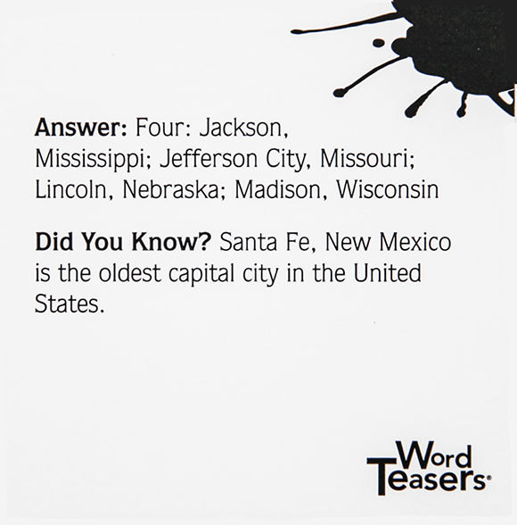 WordTeasers - Wholesale Card Game - American Trivia4