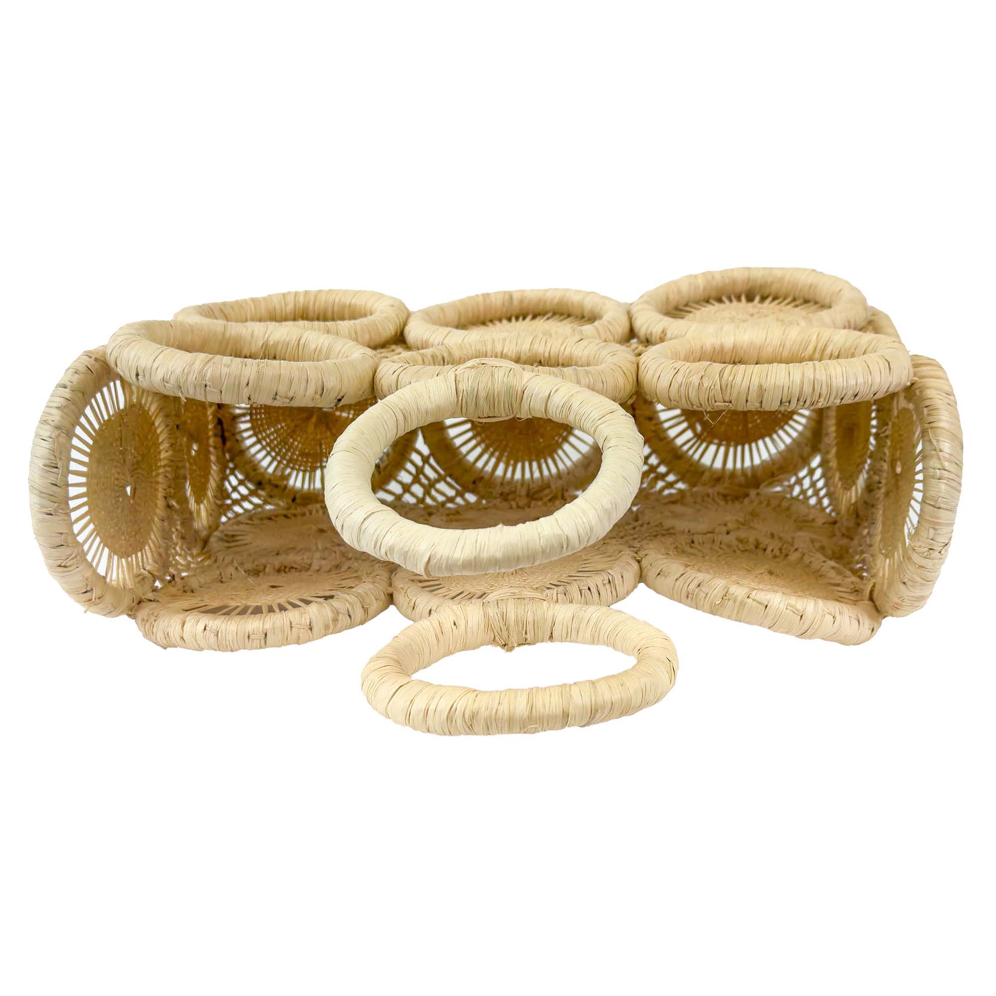 Global Crafts - Wholesale Beach Bag - Handwoven Raffia Tote Basket — Uganda2