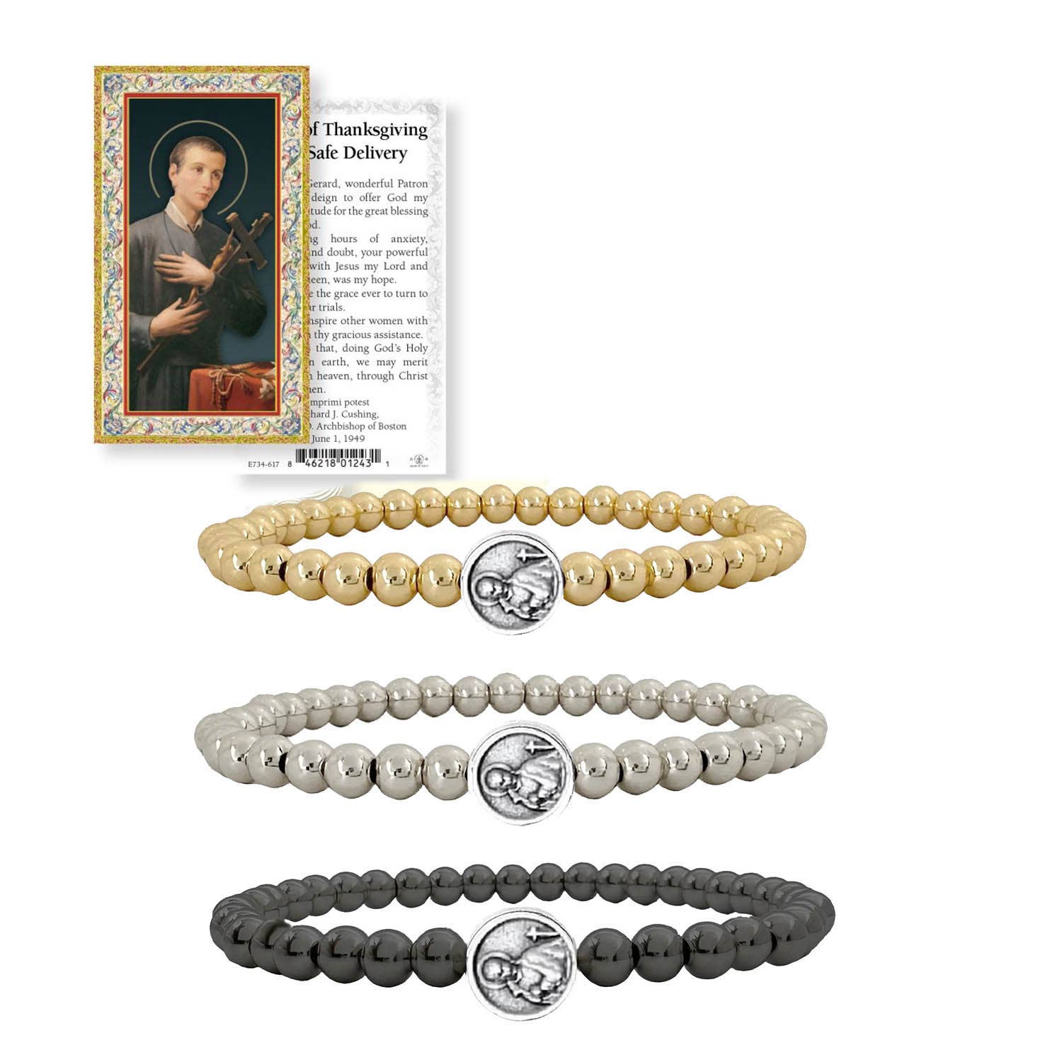 Love, Lisa - Venta al por mayor Pulsera de cuentas - Pulsera de cuentas subliminal de San Gerardo2