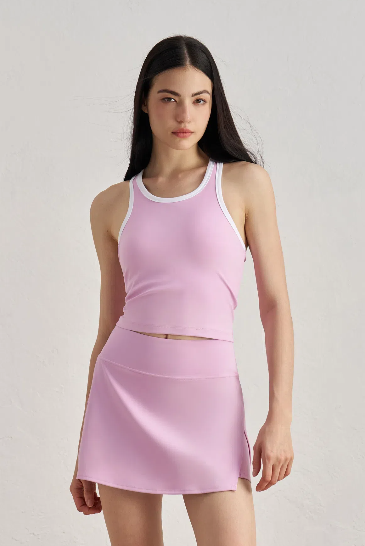 91thelabel – wholesale Athletic top – Women′s – June Color Contrast Racer Back Active Top8