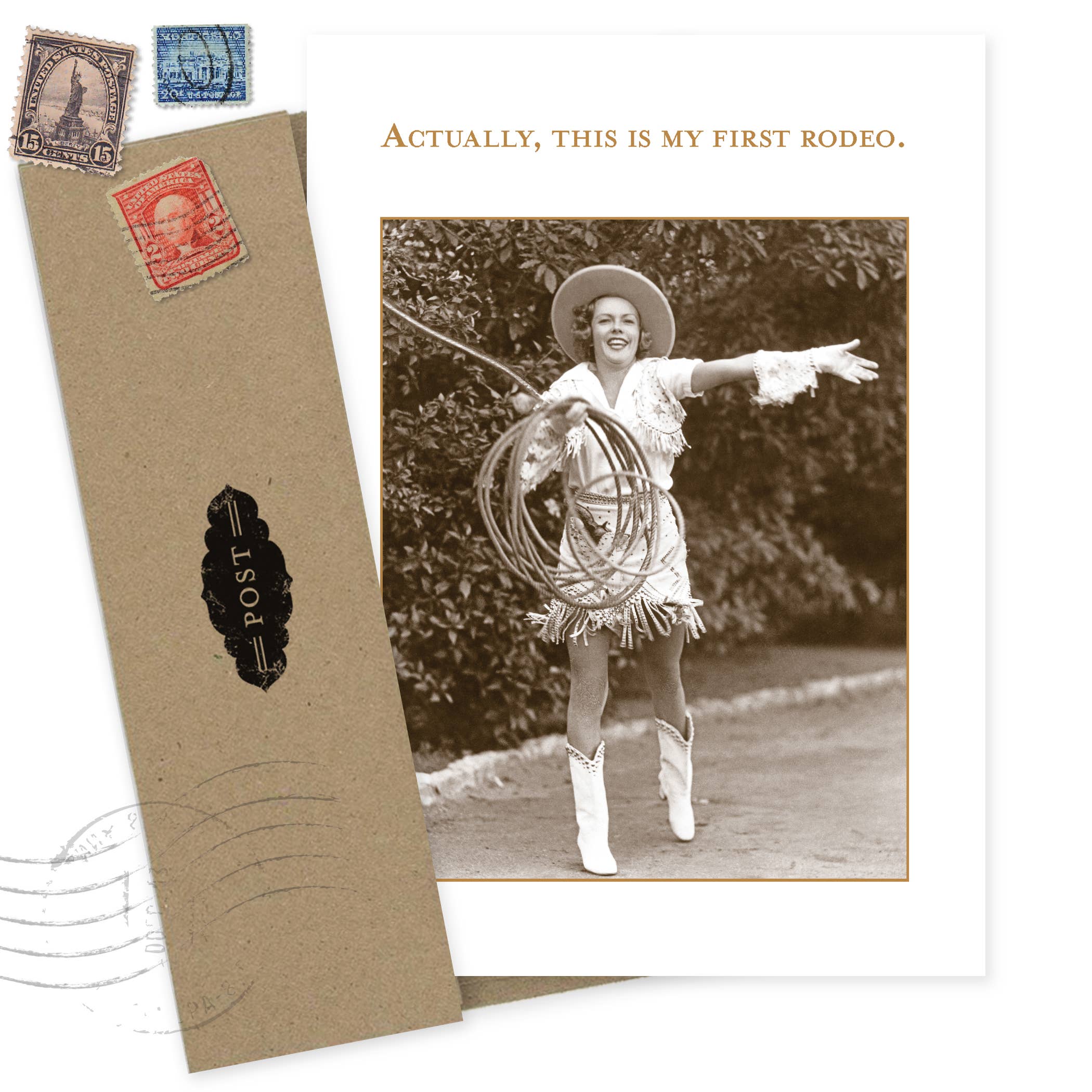 Shannon Martin Design - Wholesale Birthday Card - First Rodeo Birthday Card2