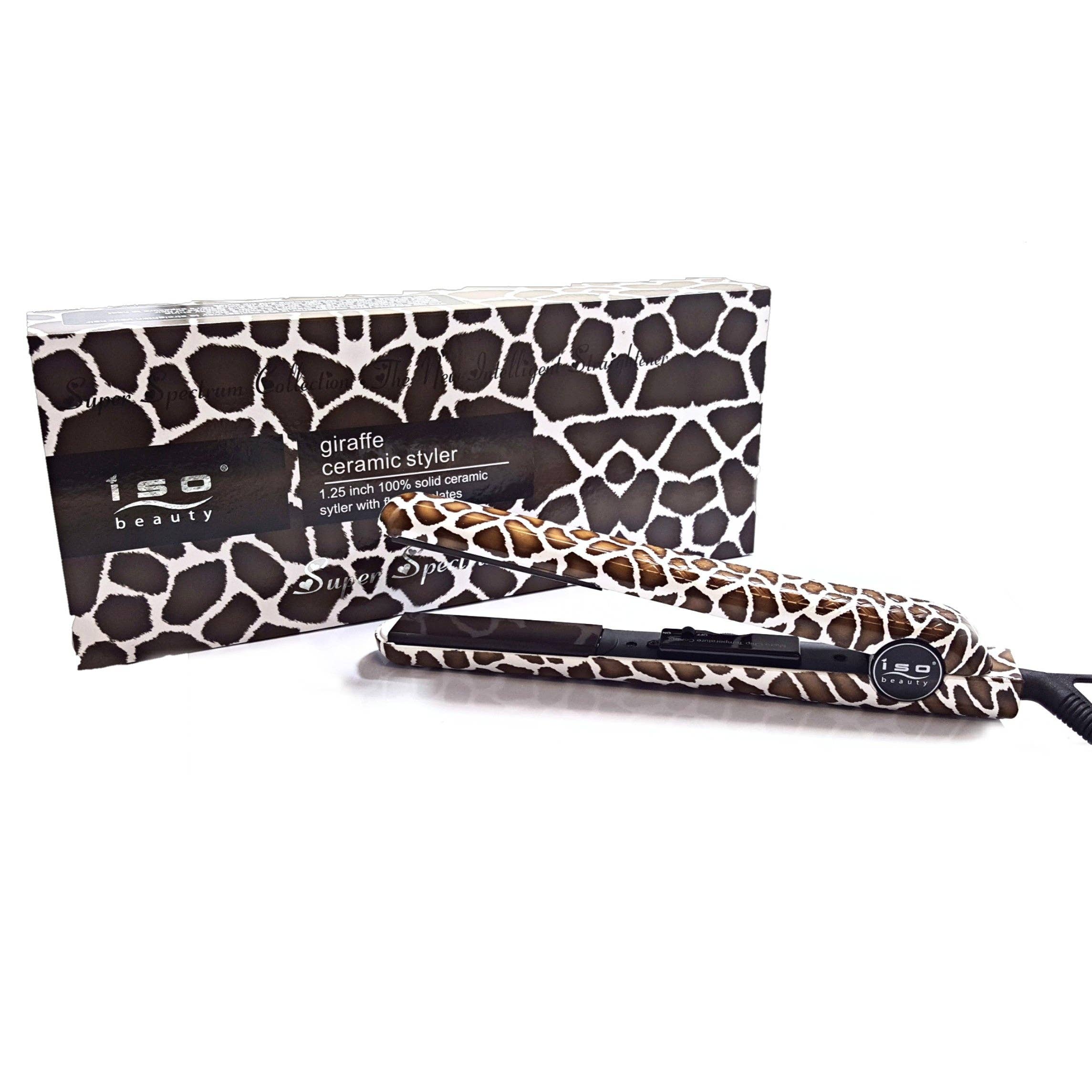 ISO Beauty – Alisador de cabelo por atacado – Spectrum Pro Ed. Lt. Girafa1