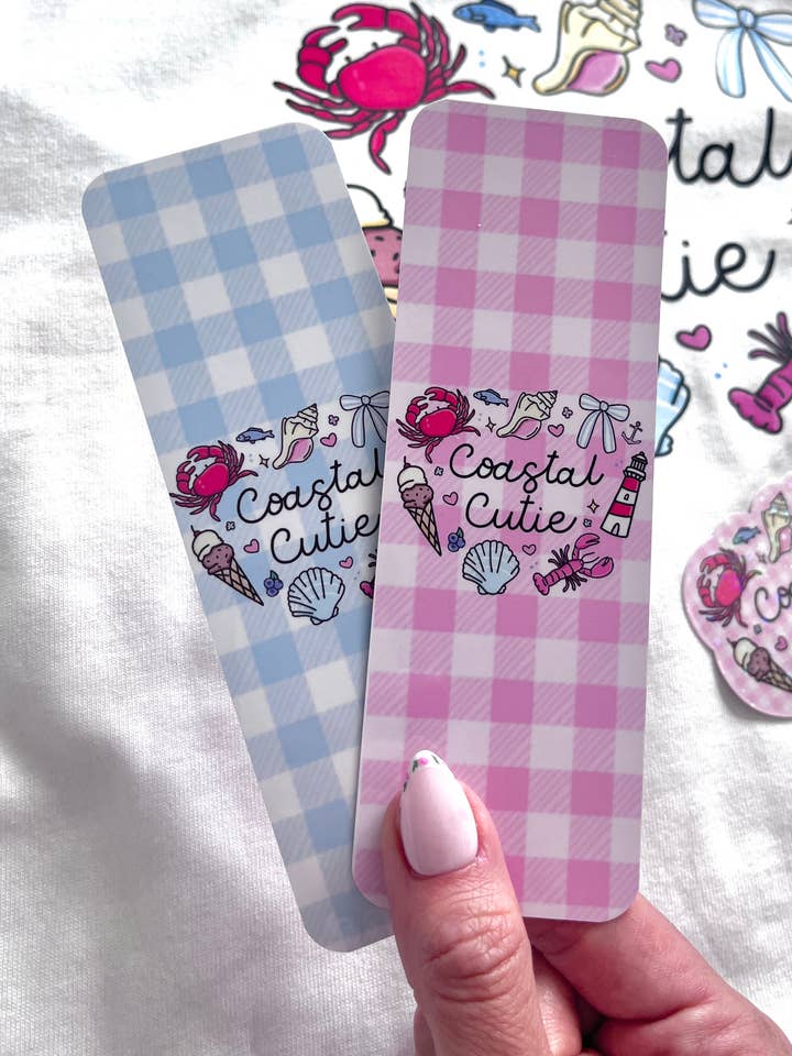 Coastal Cutie Bookmark for wholesale by Illie Millie Designs