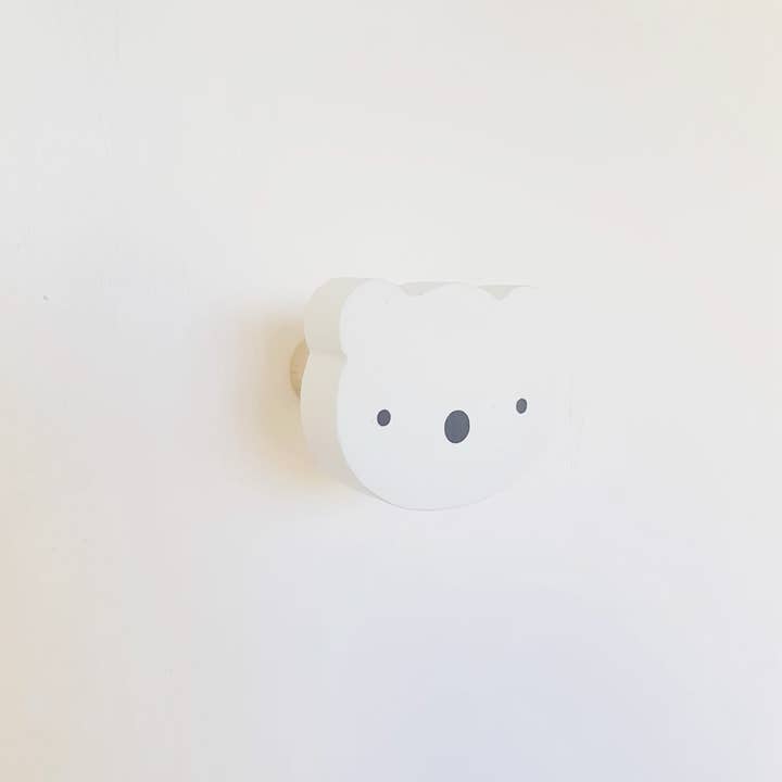 Gancho pared oso polar para venta al por mayor de Crafted Pine Co