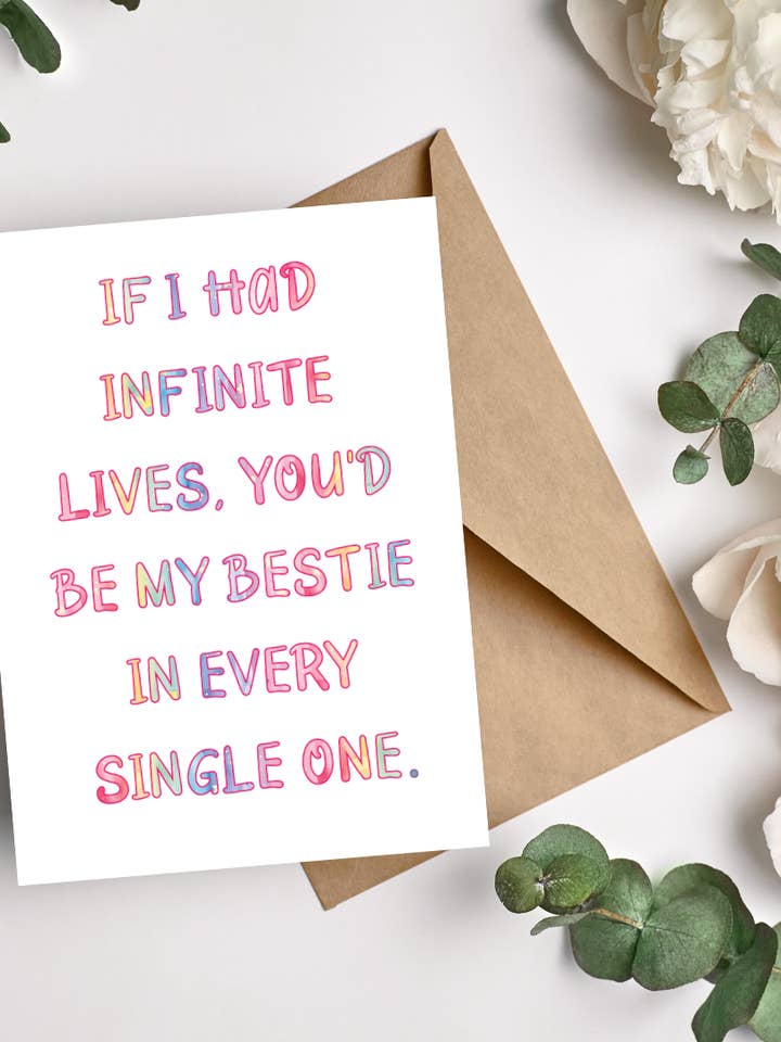 Bedste ven - Jeg ville vælge dig for engroshandel hos To & From Cards