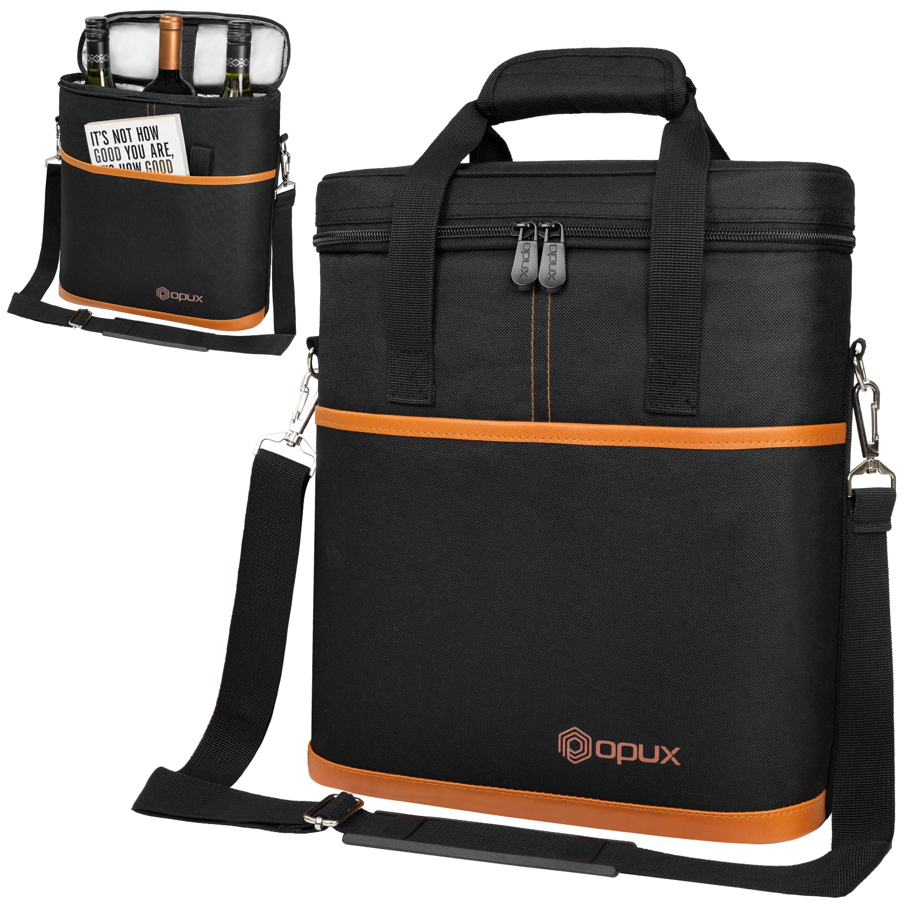 OPUX - Wholesale Wine Tote - 3 Bottle Wine Carrier Bag11