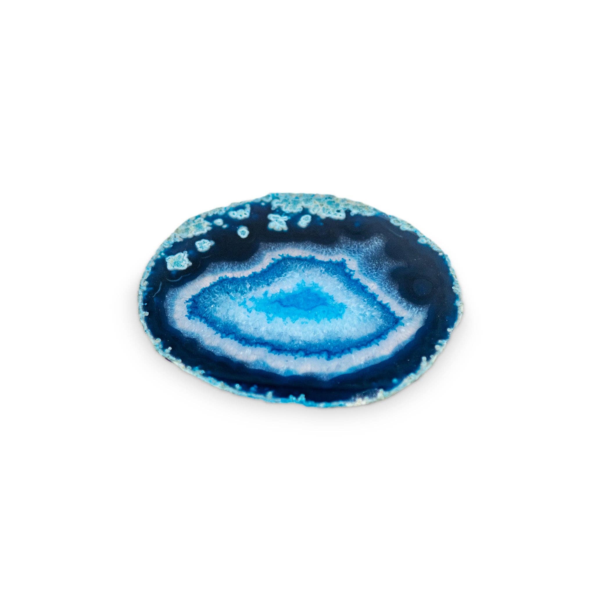 ENVIRONMENT - Vente Sous-verre - Sous-verre en agate bleue1