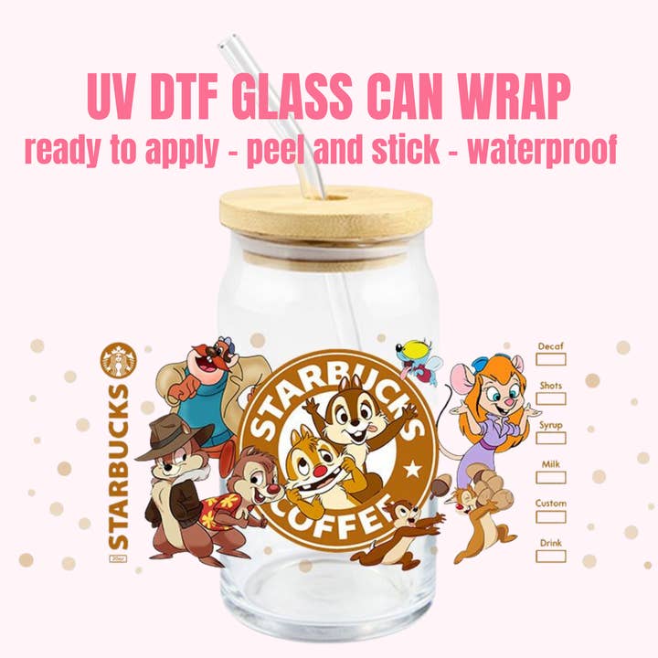 UV DTF Cup Wrap jul 59 för wholesale av One Stop Cups