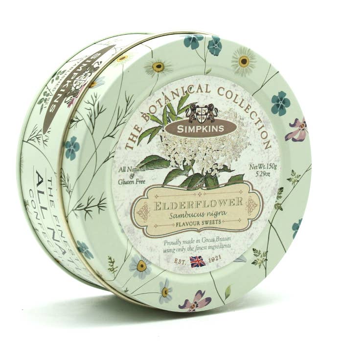 B&R Classics - Wholesale Hard Candy - Simpkins Botanical Collection: Elderflower Drops