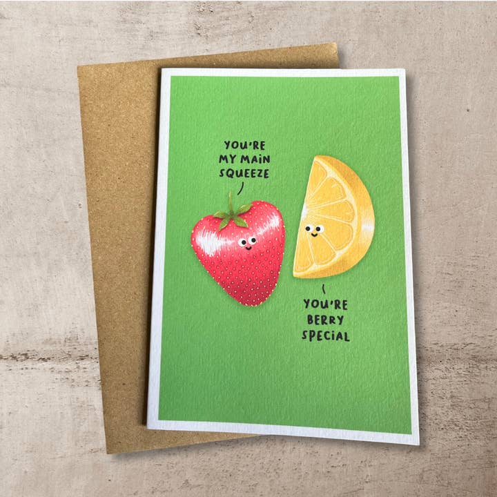 Sei il mio amore principale - Biglietto di San Valentino per la vendita all'ingrosso da parte di Back To The Drawing Board Illustration