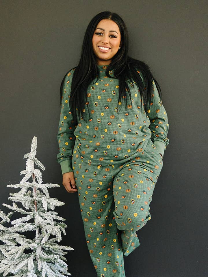 Ade + Ayo - Wholesale Sleepwear Set - Men's - Playful Masks Adult Unisex PJs2